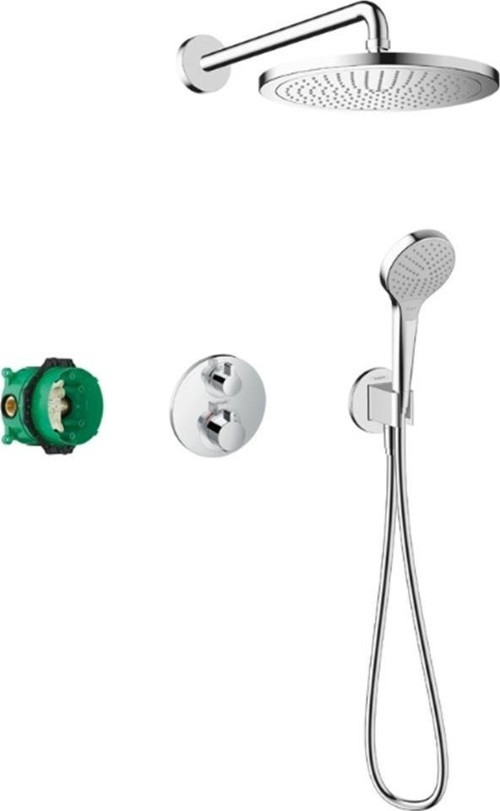 Croma Duş sistemi 280 1jet Ecostat S Krom