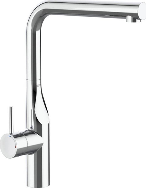 Glera L Borulu Eviye Bataryası Krom