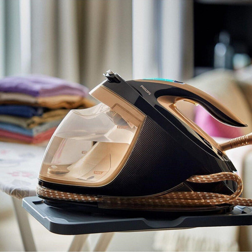 Akıllı otomatik buhar Perfect Care Elite Plus 2700 W Buhar Kazanlı Ütü Lambader Hediye