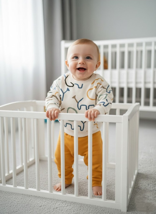 Çocuk Unisex Baskılı Uzun Kollu Mevsimlik İkili Alt Üst Takım