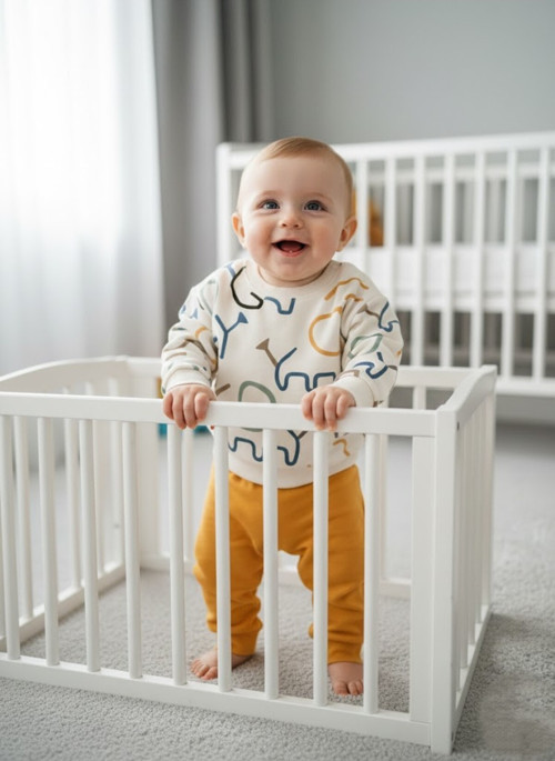 Çocuk Unisex Baskılı Uzun Kollu Mevsimlik İkili Alt Üst Takım