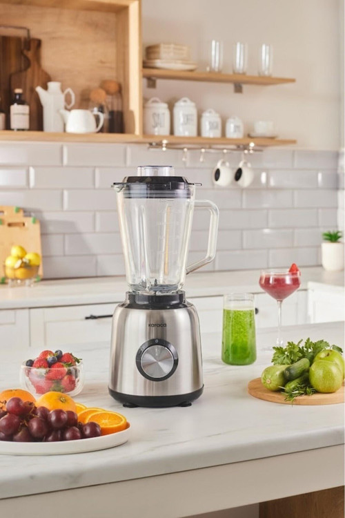 1.5 Lt Cam Hazneli Temiz ve Güçlü Smoothie Blender