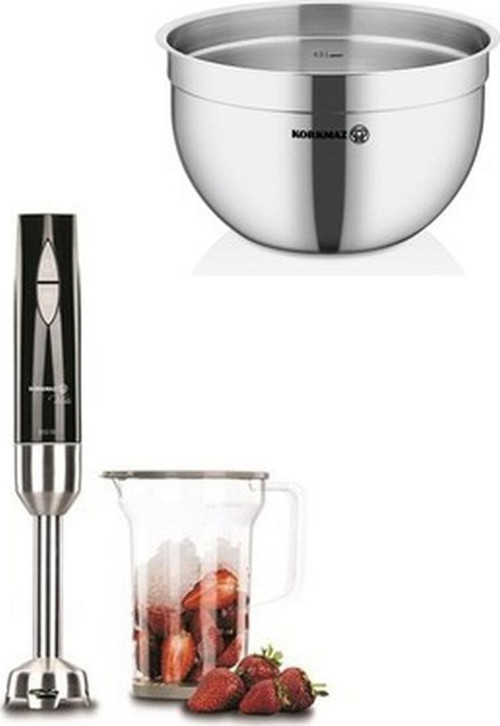 A444 Vertex Duo Blender Siyah ve Karıştırma Kabı