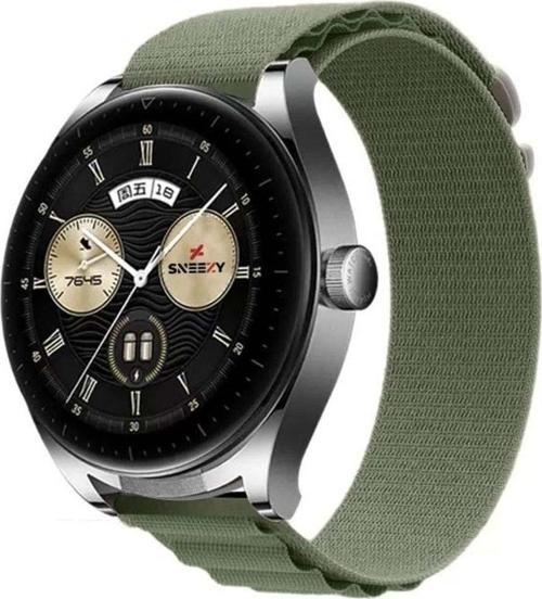 Huawei Watch Gt3 Elite-Active 46Mm-Gt3 Pro-Gt3 Se 22Mm Uyumlu Frost Alpine Loop Kordon