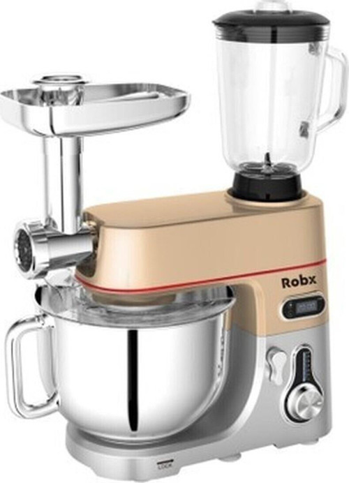 SR50 Döküm Gövde 7 Litre Içli Köfte Hamur Yoğurma Kıyma Çekme Erişte Blender Çıpıcı mixer Set