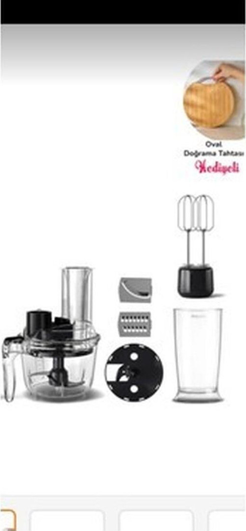 Çok Amaçlı Mutfak Robotu 6 In 1 Blender Set