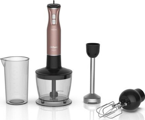 1500W El Blender Seti, Pembe, Güçlü ve Şık Tasarım