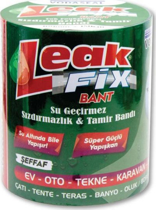 Leak Fix Su Geçirmez Sızdırmazlık ve Tamir Bandı Beyaz