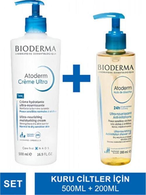 - Atoderm Cream Ultra 500 Ml + Shower Oil 200 Ml