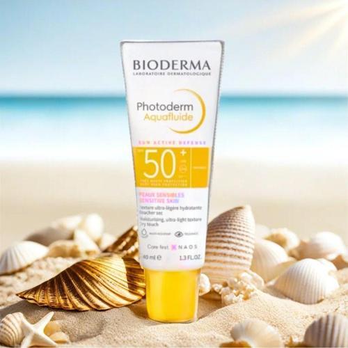 Photoderm Aquafluid Spf50+ Tüm Ciltler Yüksek Korumalı Renksiz Güneş Kremi 40 Ml