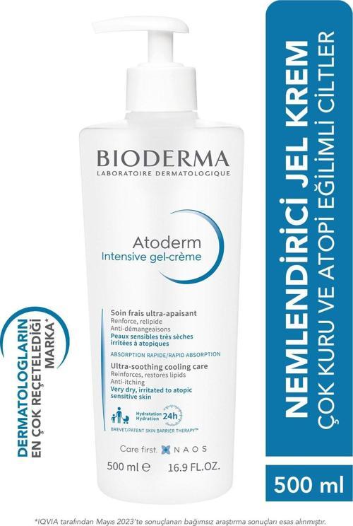 Atoderm Intensive Gel-Cream Çok Kuru Atopi Eğilimli Cilt Yatıştırıcı Jel Krem Niasinamid 500 Ml