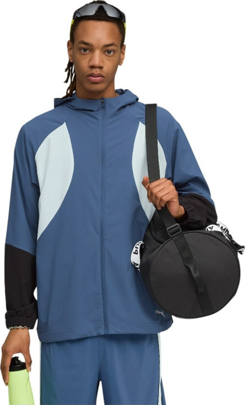 Erkek Mavi Run Ultraweave Hooded Jacket Yağmurluk 527842-80