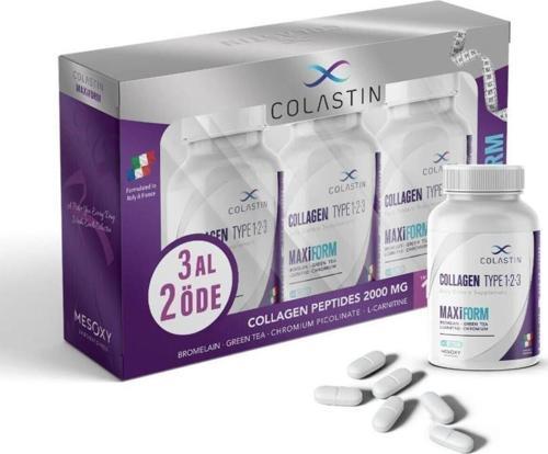 Maxiform Kolajen 1-2-3 Güzellik Ve Form Bir Arada 3 Al 2 Öde 180 Tablet
