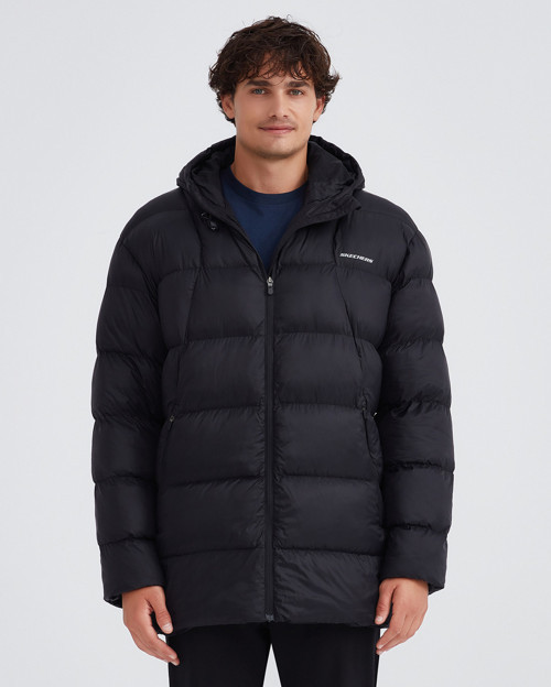 M Outerwear Padded Jacket Erkek Siyah Mont S232031-001