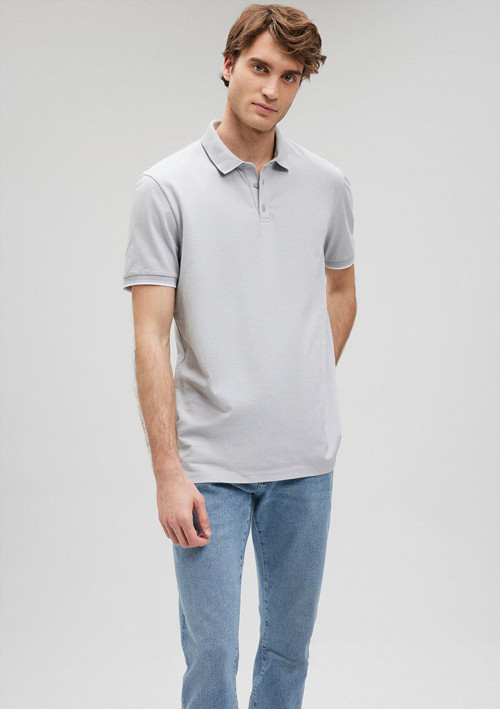 Erkek Polo Tişört Pearl Blue 0611937-70802