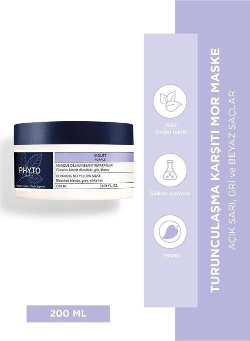 Purple Turunculaşma Karşıtı Mor Maske 200Ml