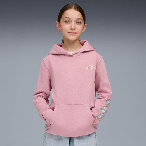 Tweenerverse Çocuk Pembe Kapüşonlu Sweatshirt