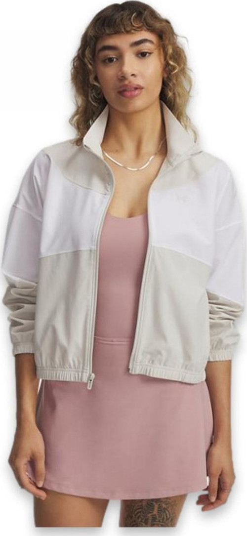 1389631 Ua Rival Woven Jacket Beyaz Kadın Ceket