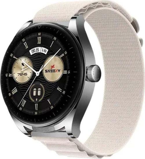 Huawei Watch Gt3 Elite-Active 46Mm-Gt3 Pro-Gt3 Se 22Mm Uyumlu Frost Alpine Loop Kordon