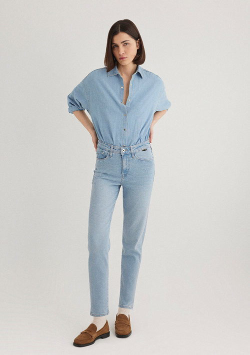 Cindy Gold Shape Açık Jean Pantolon 100277-84410
