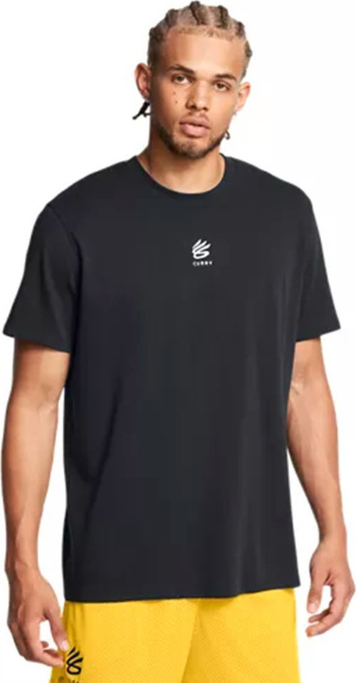 Curry Heavyweight Erkek Siyah Basketbol T-Shirt 1387107-001