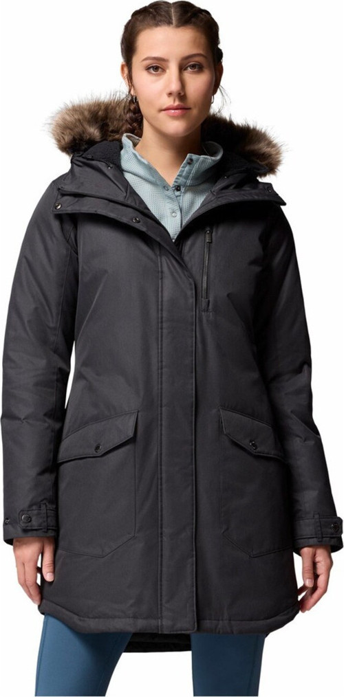 Suttle Mountain Long Insulated Kadın Mont Kadın Antrasit Melanj Wl0885-012