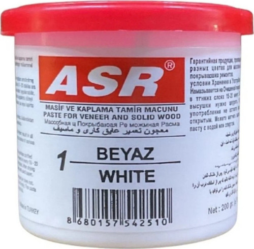 AHŞAP TAMİR MACUNU BEYAZ 200GR