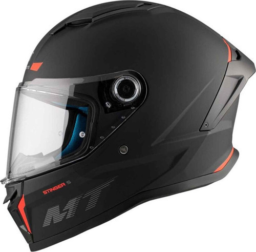 Stinger 2 Tam Yüz Motosiklet Kaskı A1 Mat Siyah