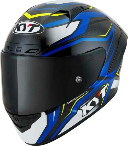 Nz Race Kask Carbon Stride Beyaz Mavi