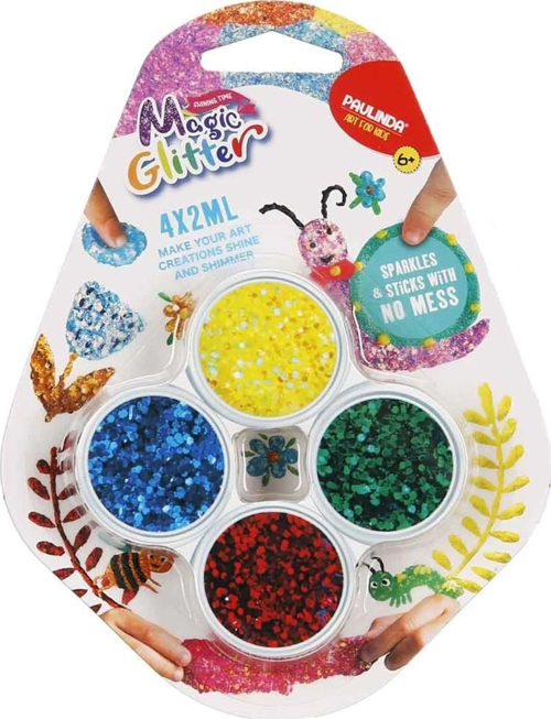 HOBİ SET MAGİC GLİTTER 4X2ML KRTL