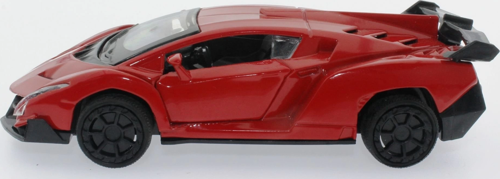 Çek Bırak Kırmızı Metal Spor Araba Sl6607B