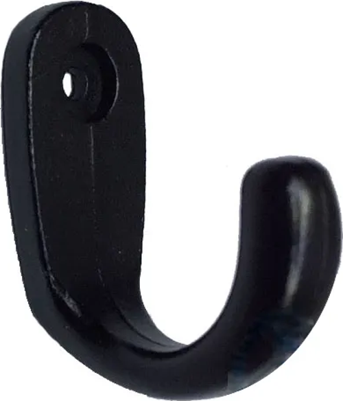 Eco Lounge Büyük Tekli Fincan Askı, Dekor Askısı - Siyah, 12x23x30 mm