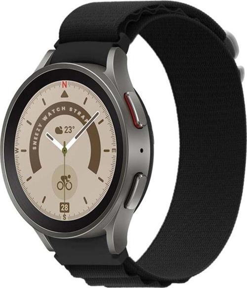 Samsung Galaxy Watch 6 40 43 44 47Mm Uyumlu Kavisli Tasarım Frost Alpine Loop Kordon