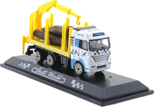 Die Cast Mini Sarı Kütük Kamyonu