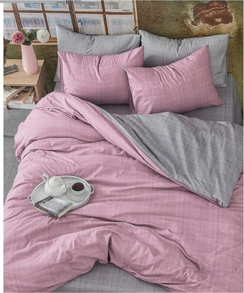 NÇ1129 Miss linda home %100 Pamuklu Çift Kişilik Çift Taraflı Nevresim Takımı