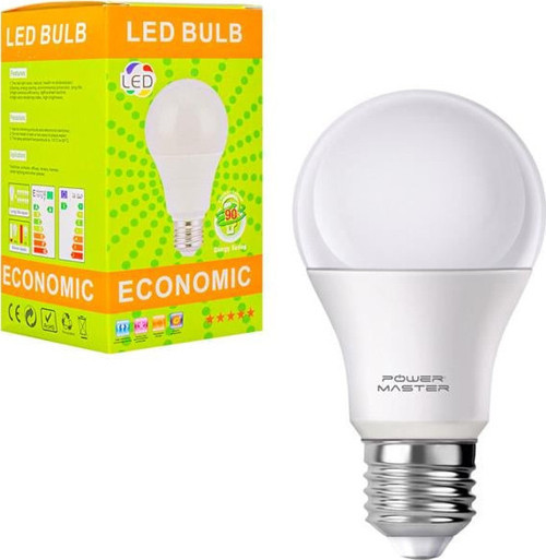 Powermaster E27 9 Watt 6500K Beyaz Led Ampul Enerji Tasarruflu