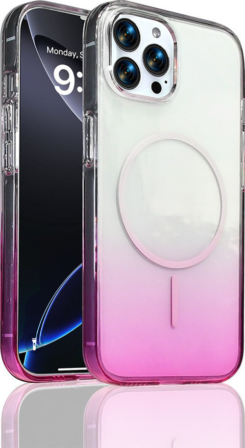 iPhone 16 Pro Kılıf M-Safe Şarj Özellikli Septik Silikon Kılıf