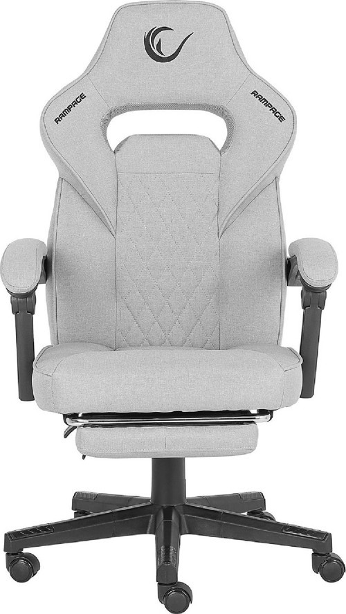 KL-R12 Lumos Terletmez Kumaş Gri Oyuncu Koltuğu