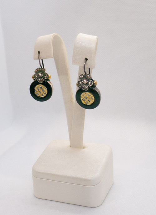 Antika Gümüş Küpe