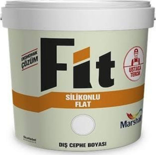 15 Lt. (20 Kg. ) Fit Silikonlu Flat Dış Cephe Boyası -k3
