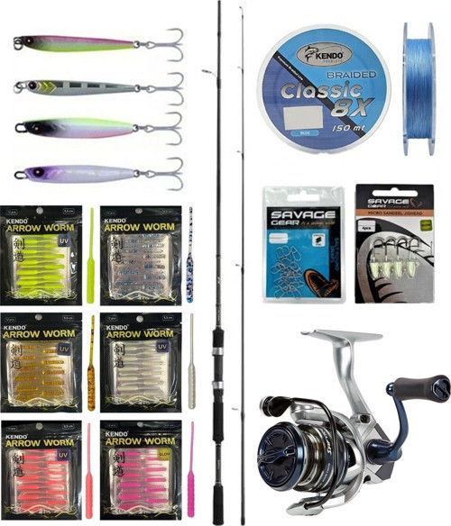 YekOutdoor FireWorm LRF Seti Shimano Kamış FX XT Spinning Moderate Fast 2,10m 1-11g 2pc&Okuma Safyre 2500A Olta Makinesi