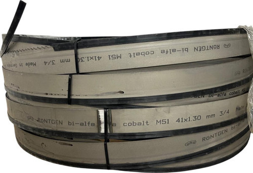 6,10x41x1,3 Bimetal Şerit Testere 2/3 Diş - M-42