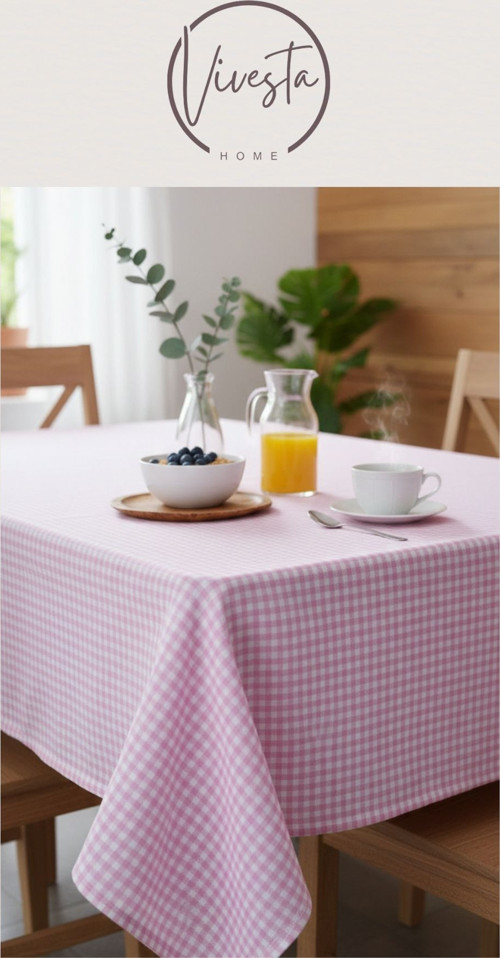 170x170 cm Pötikare Kareli Sofra Bezi | Masa Örtüsü, Piknik Örtüsü, Çok Amaçlı Şık ve Dayanıklı Örtü