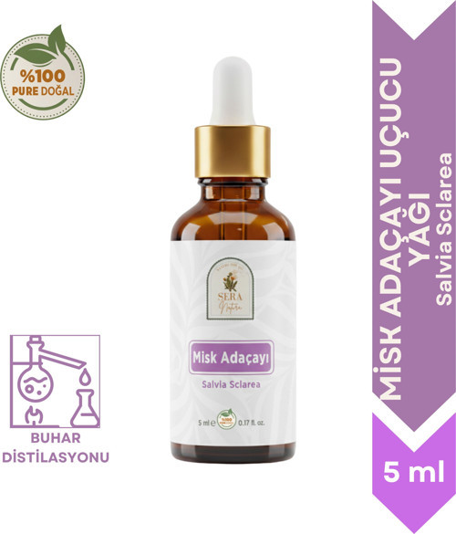 Misk Adaçayı Uçucu Yağı 5 ml. %100 Saf