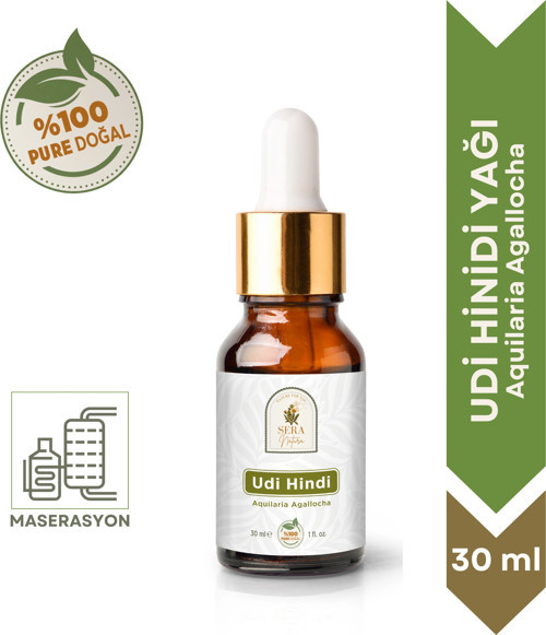 Udi Hindi Yağı 30 ml. %100 Saf