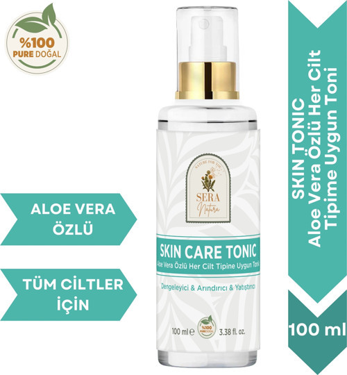 SKIN CARE TONIC Aloe Vera Özlü Her Cilt Tipine Uygun Tonik 100 ml
