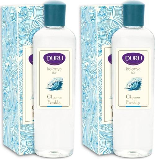 Okyanus Kolonya Pet Şişe 80 Derece 2 x 400 ml