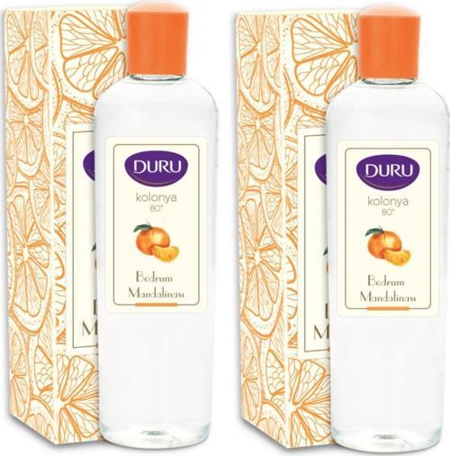 Bodrum Mandalina Kolonya Pet Şişe 80 Derece 2 x 400 ml