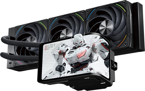 Wonder Vision 360 Turbo Argb Black 360Mm Intel-Amd Uyumlu İşlemci Sıvı Soğutucu