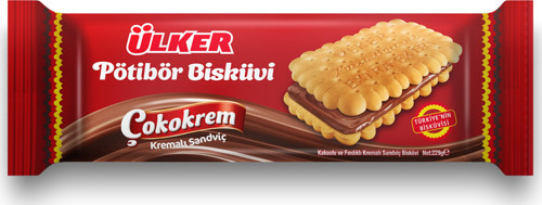 PÖTİBÖR Bisküvi - Çokokrem Kremalı Sandviç - 229 gram - 12 Adet